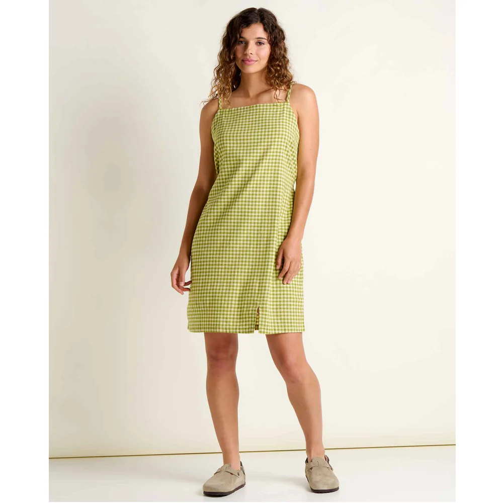 Taj Hemp Tank Dress - Woodbine - Image 3
