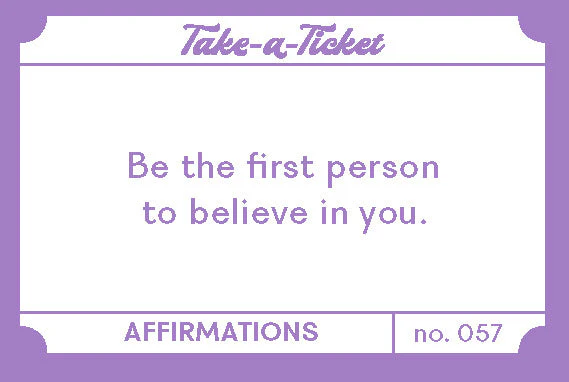 Take-A-Ticket Affirmations - Image 5