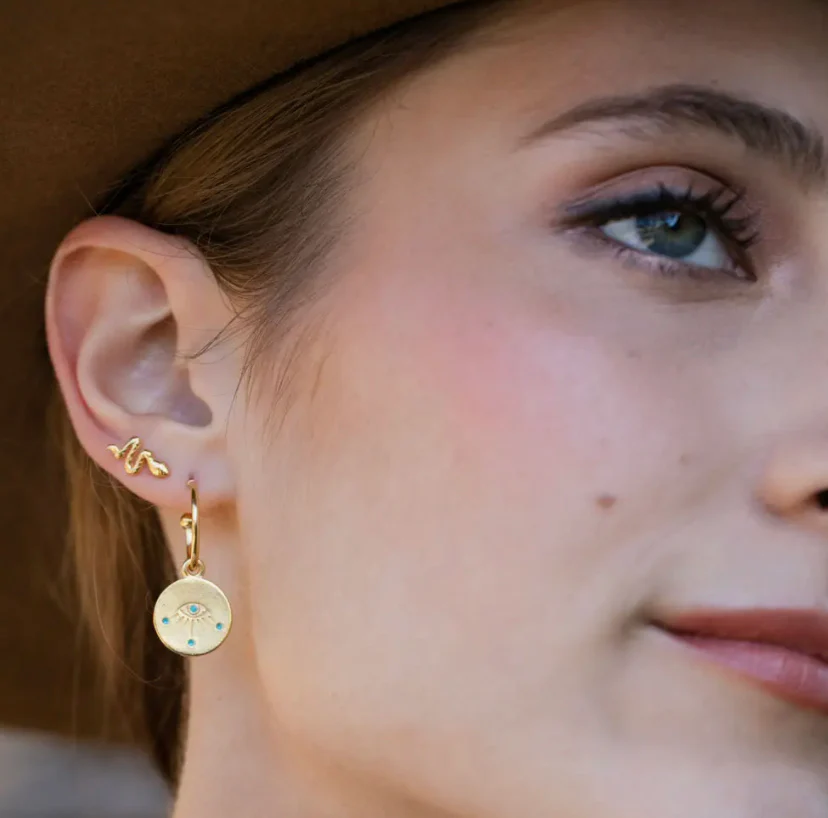 Teeny Tiny Serpent Studs - Image 2