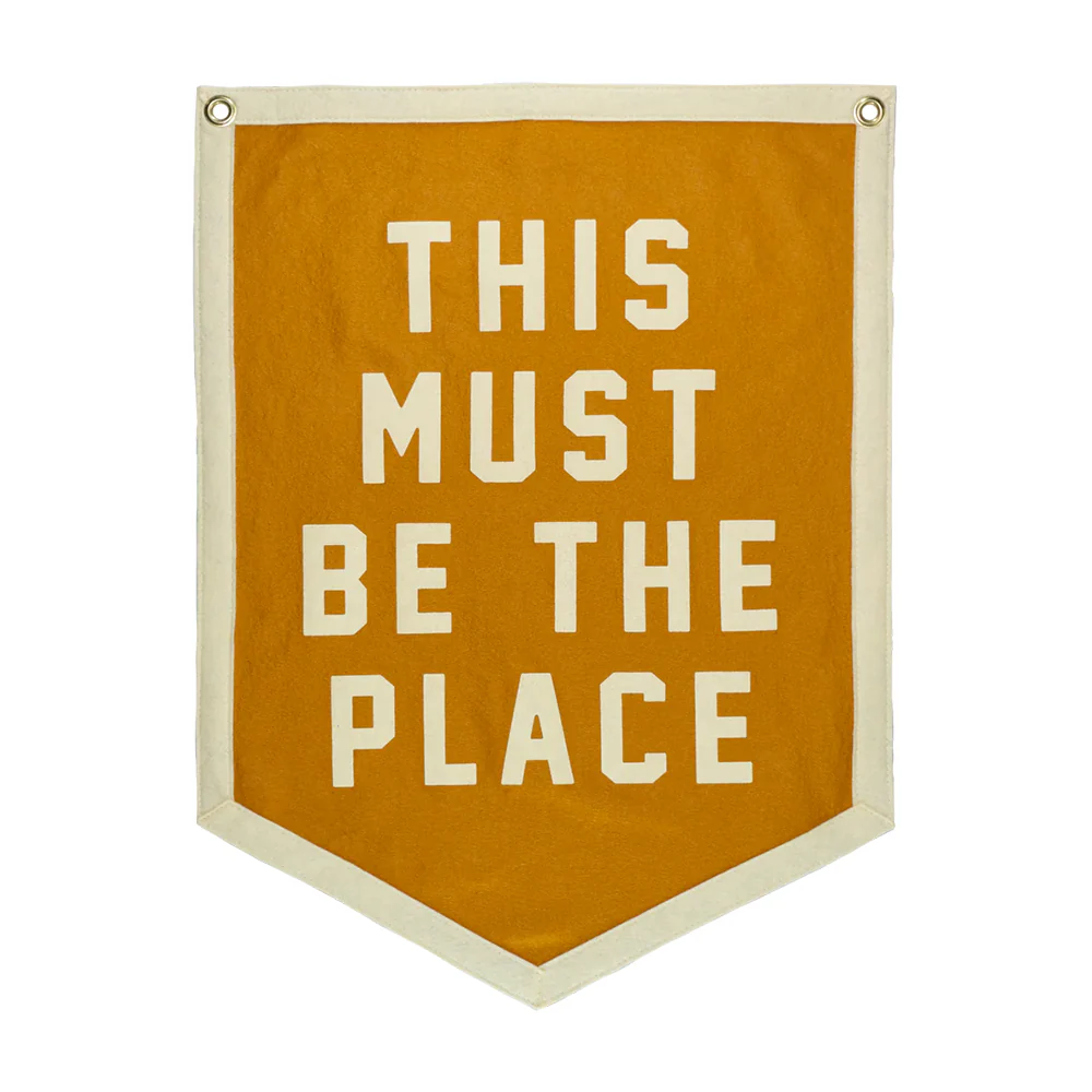 This Must Be The Place Camp Flag
