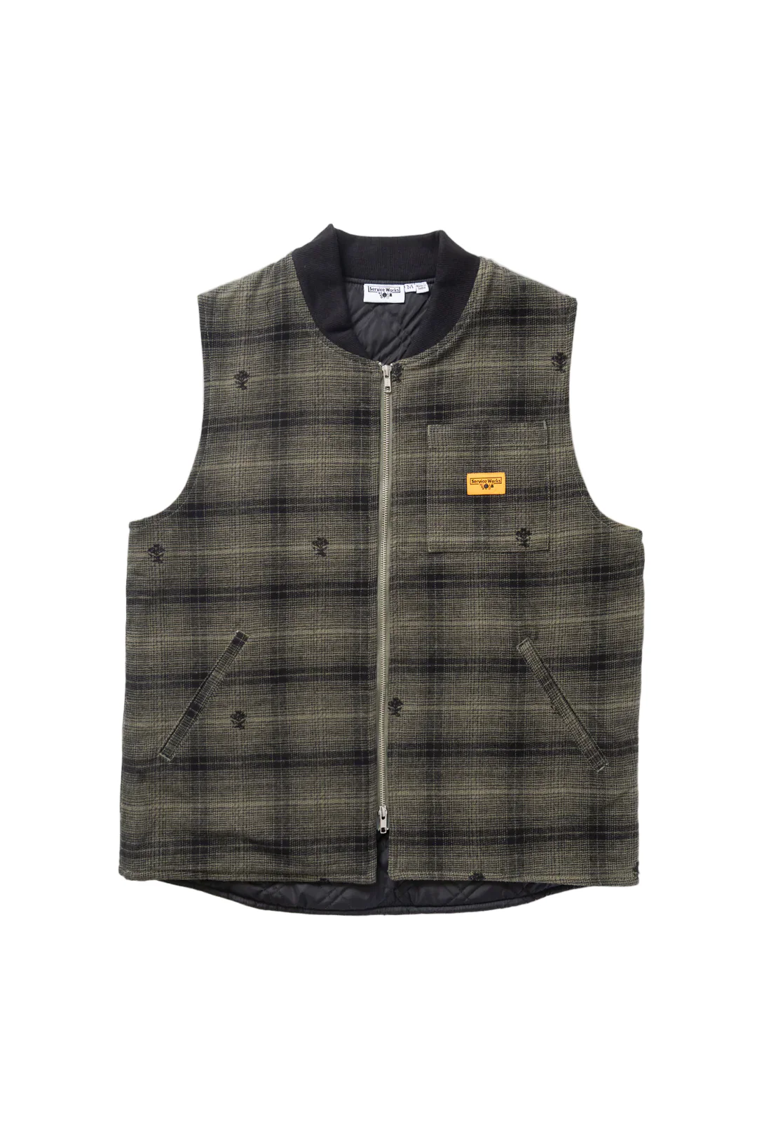 Thistle Plaid Work Vest