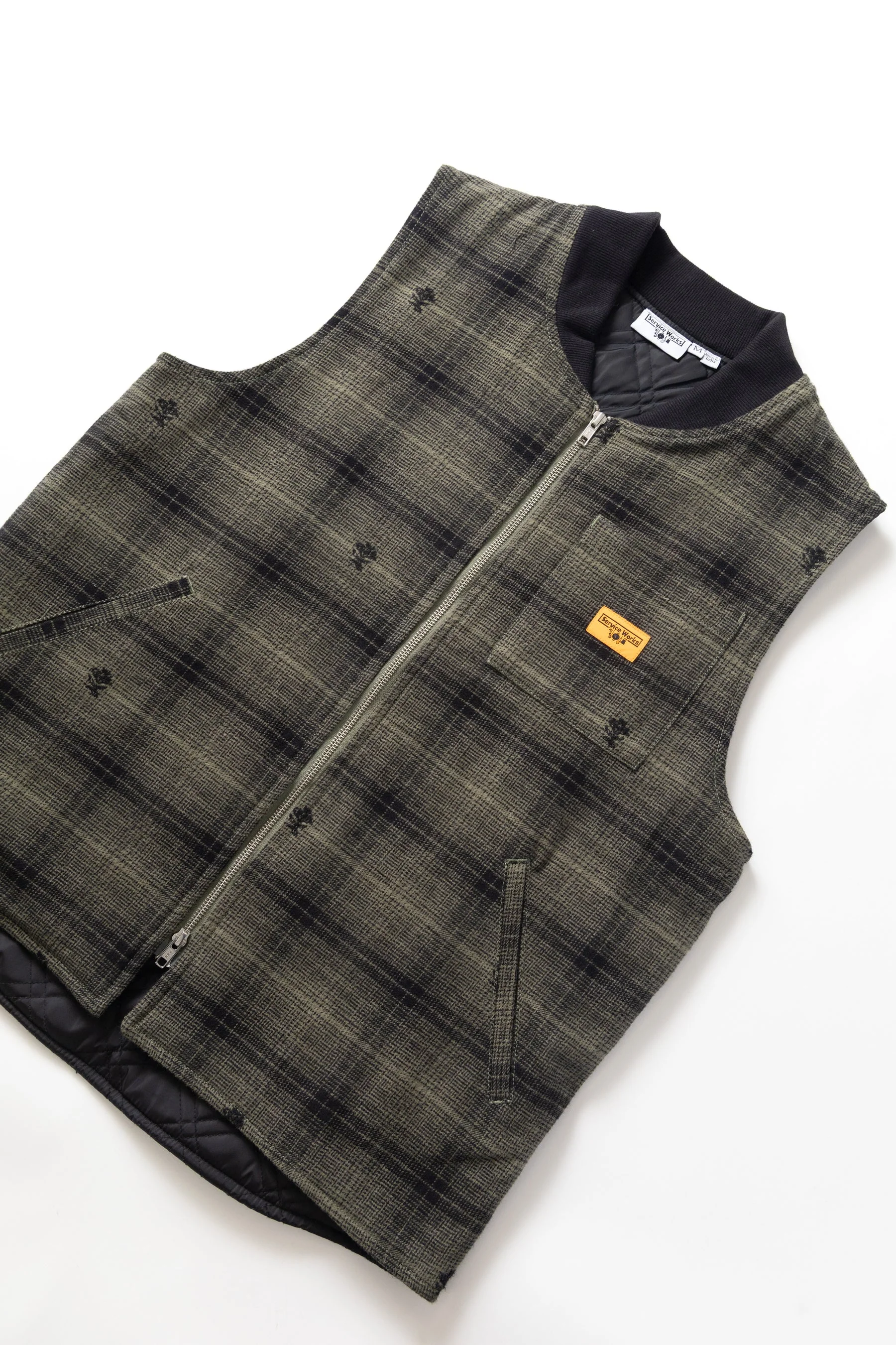 Thistle Plaid Work Vest - Image 2
