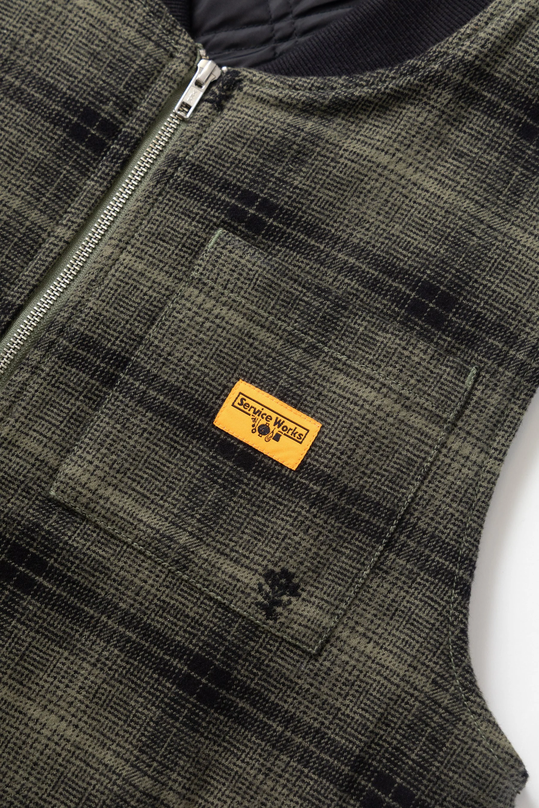 Thistle Plaid Work Vest - Image 4