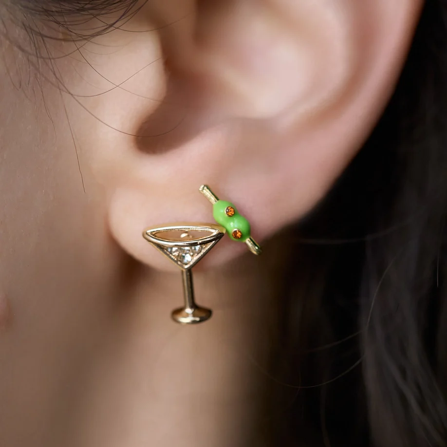Tini 18K Gold Plated Studs - Image 2