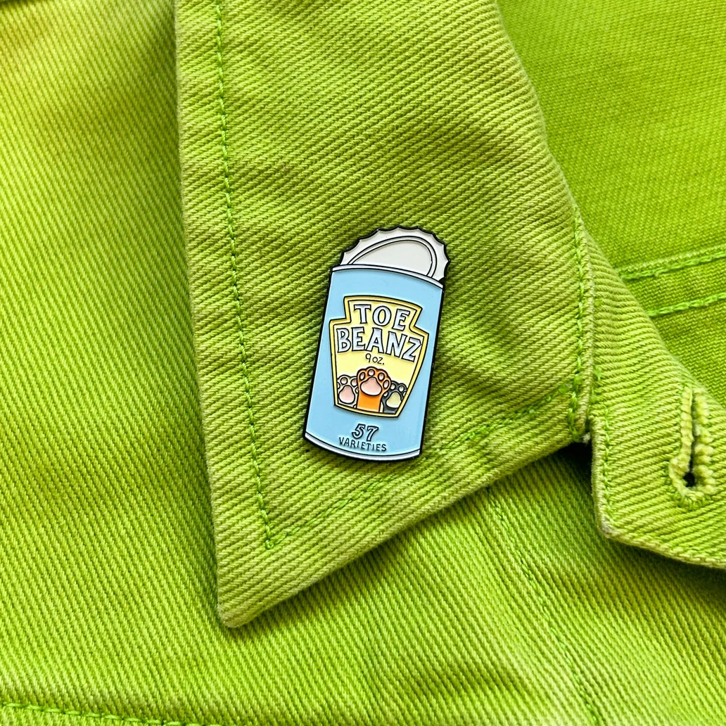 Toe Beans Enamel Pin - Image 2