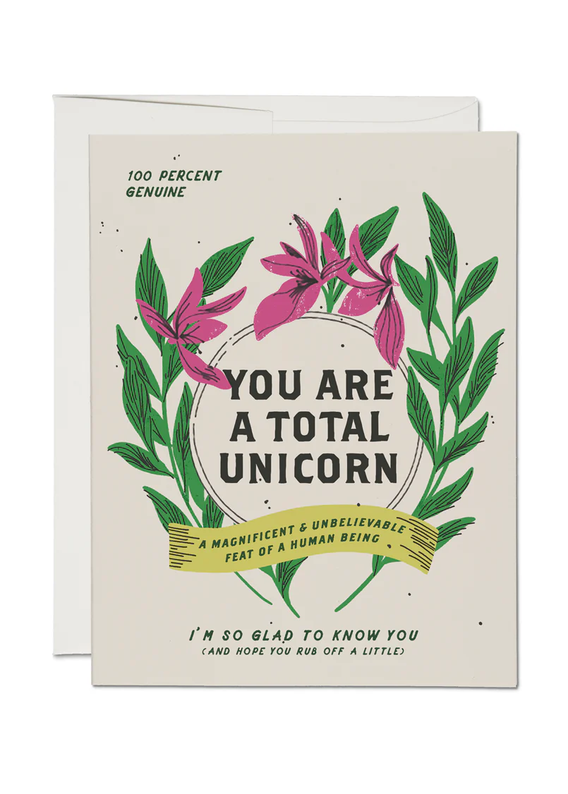 Total Unicorn Card