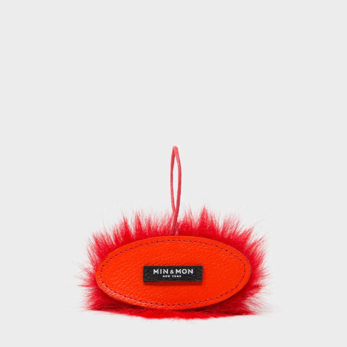 Tree Ornament - Red Fuzzy Monster - Image 2