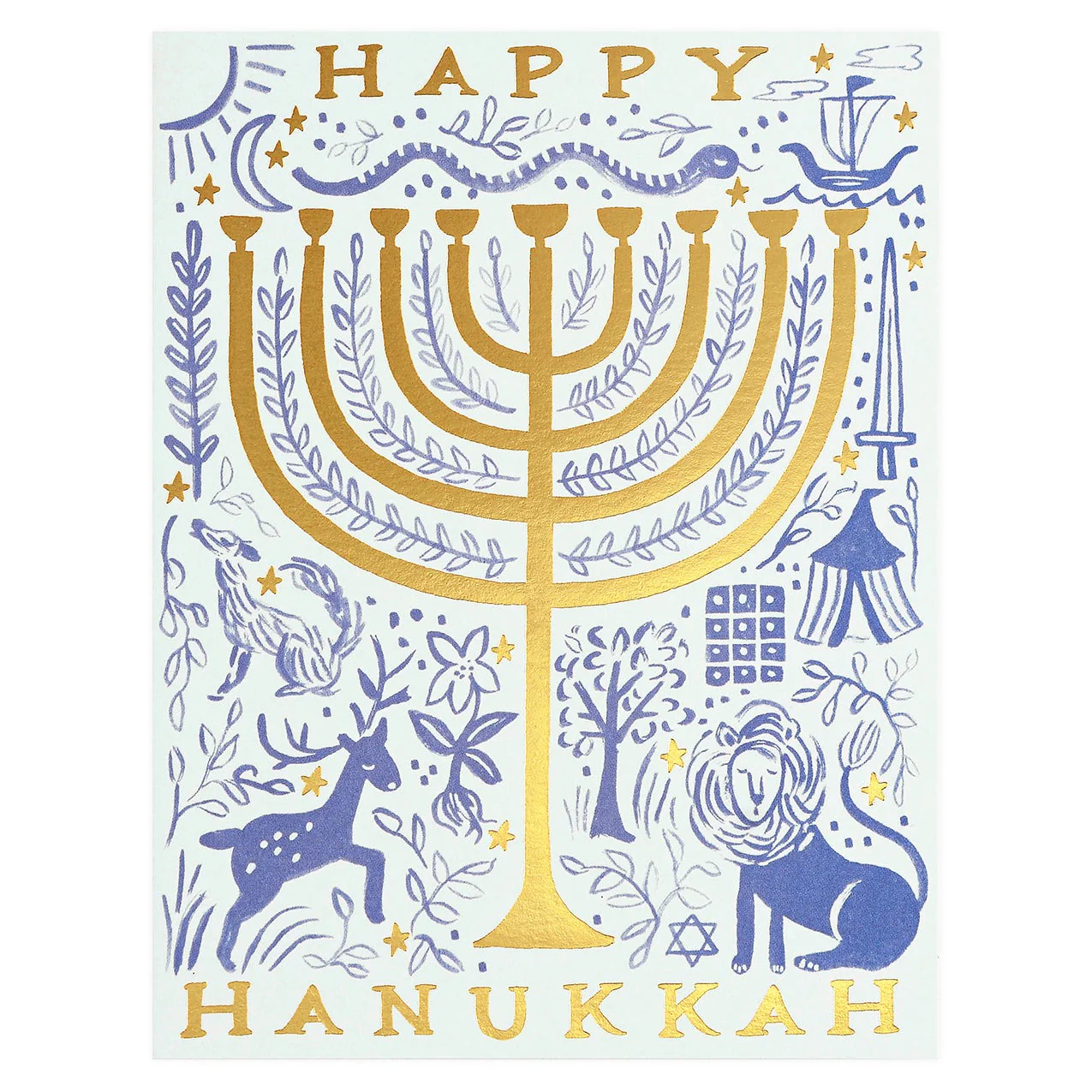Twelve Tribes Menorah Card - Image 2