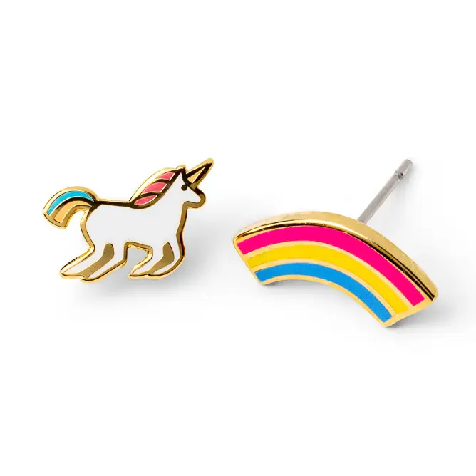 Unicorn Rainbow Earrings