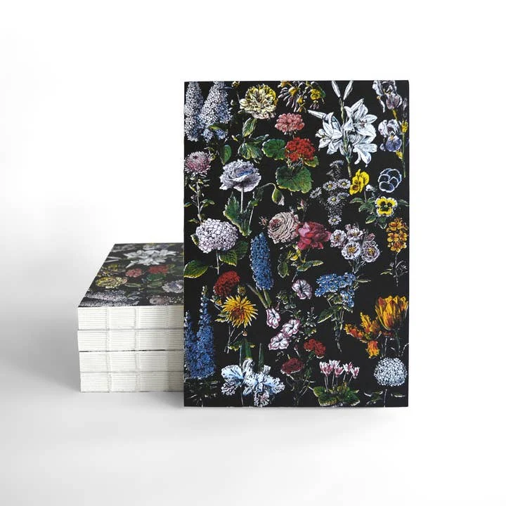 Vintage Botanical Flower Garden  Notebook - Image 2