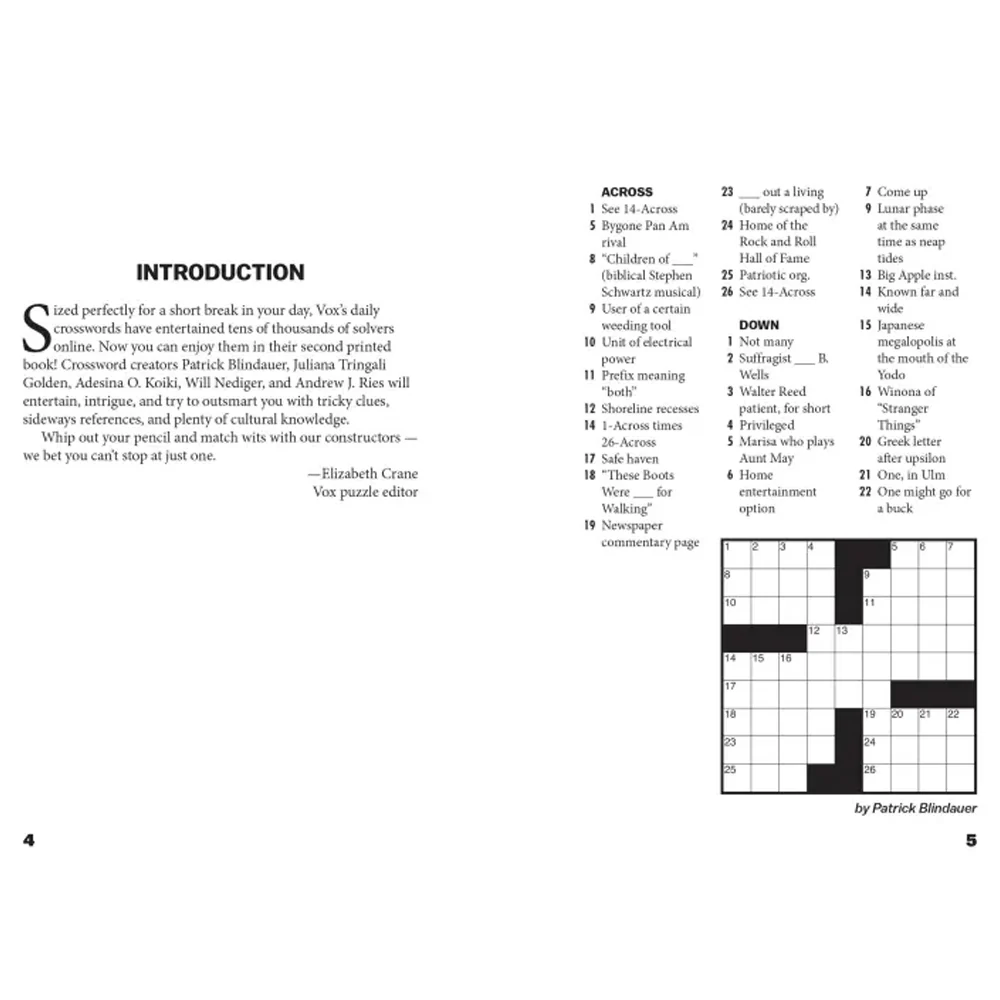 Vox Many Mini Crosswords - Image 2