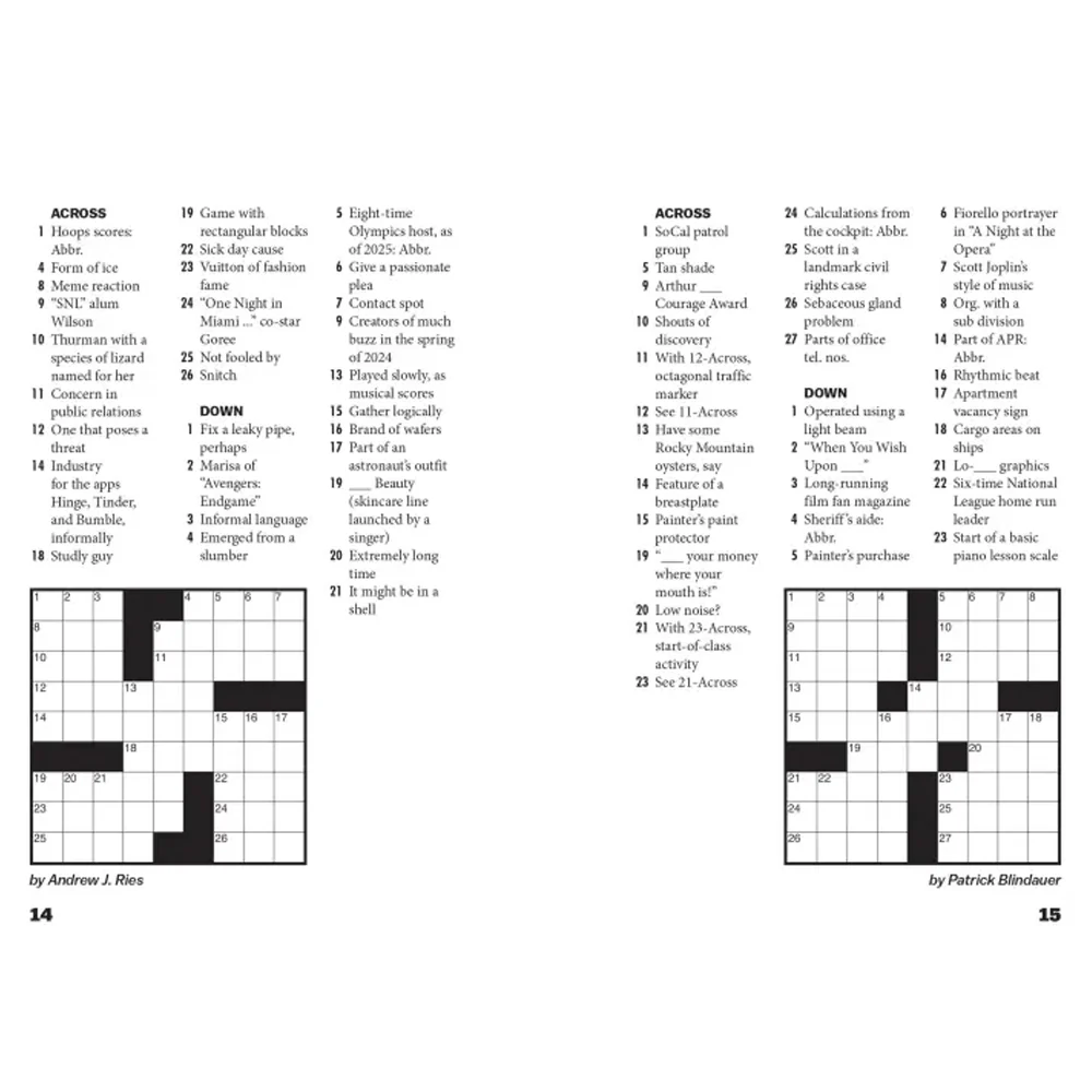 Vox Many Mini Crosswords - Image 3