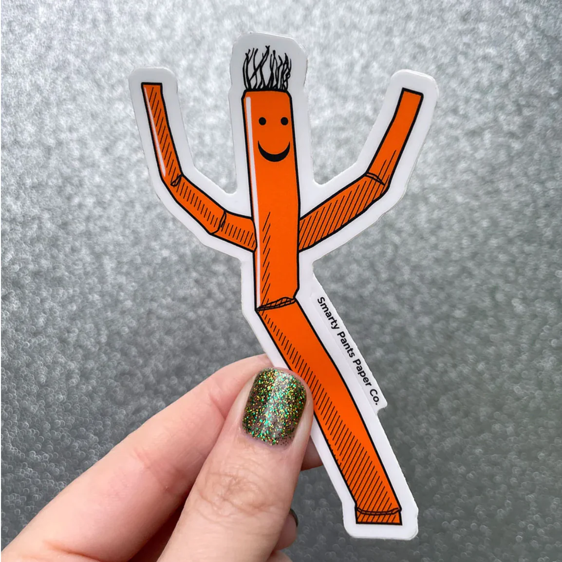 Wacky Waving Man Sticker - Image 2