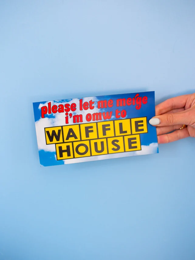Waffle House Bumper Magnet - Image 2