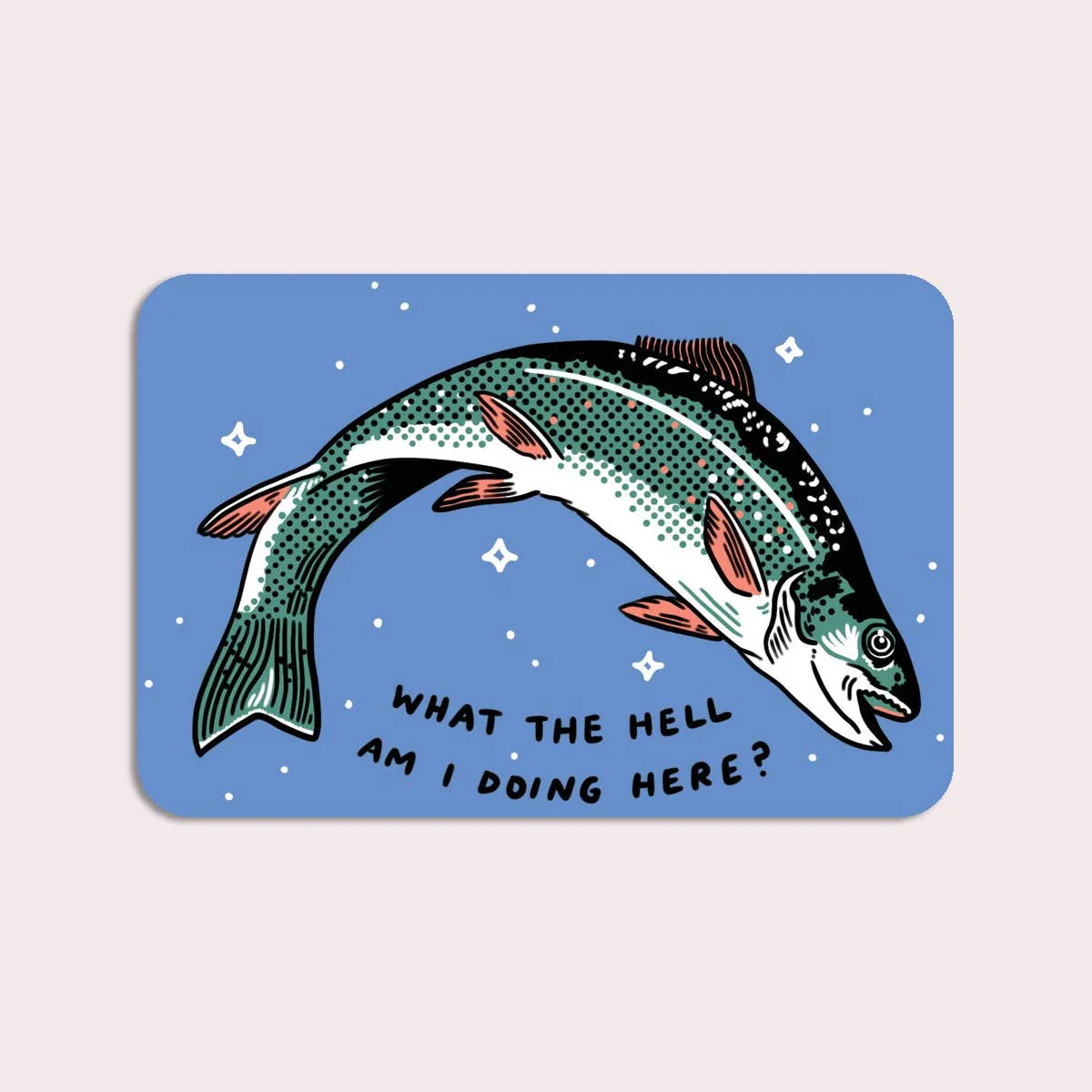What The Hell Sticker