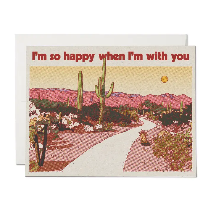When I'm with You Card