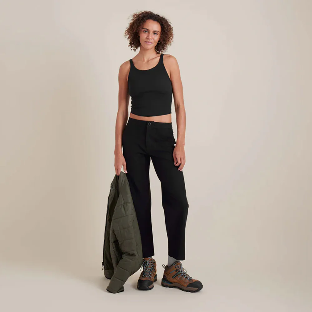 Wind Worn Tank Black