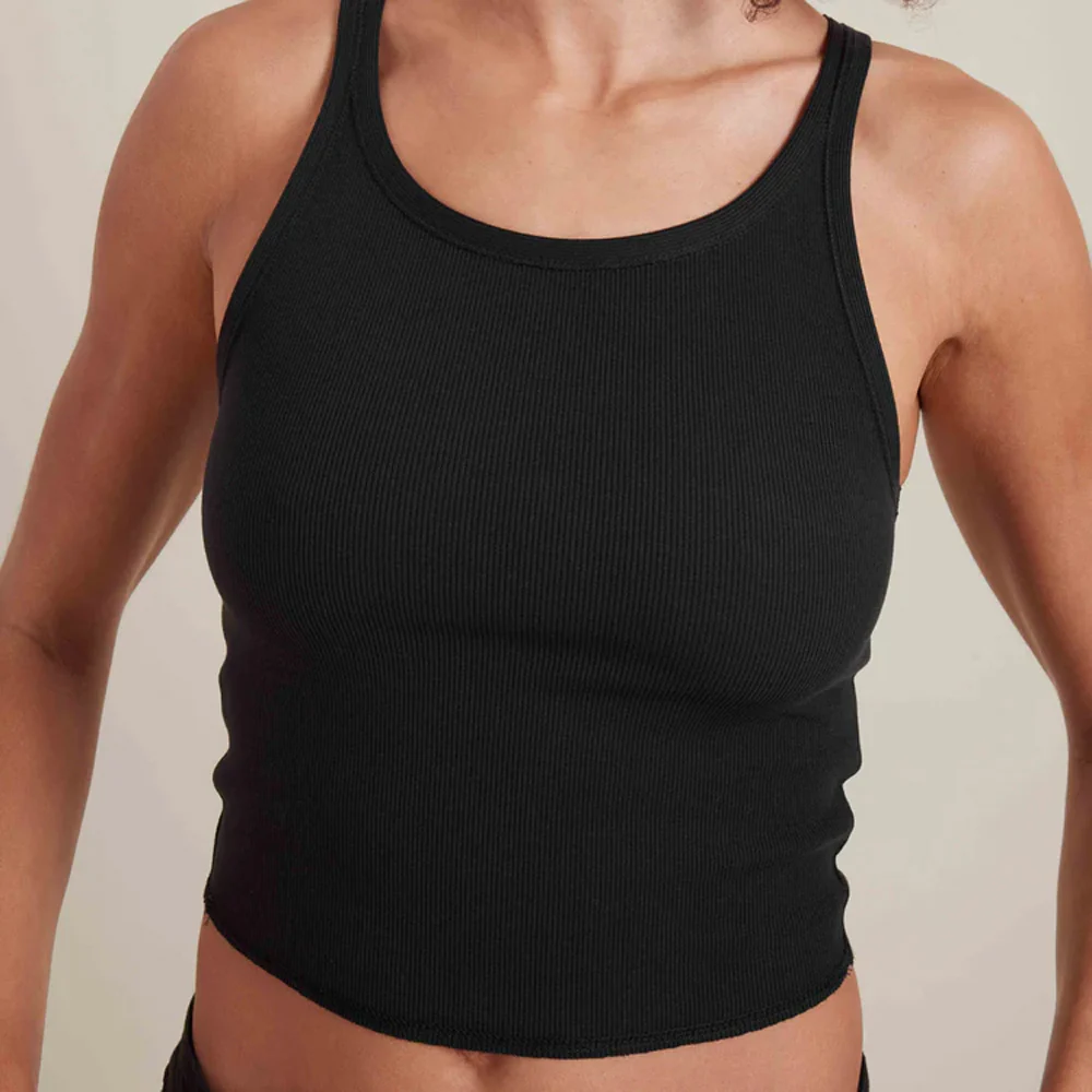 Wind Worn Tank Black - Image 2