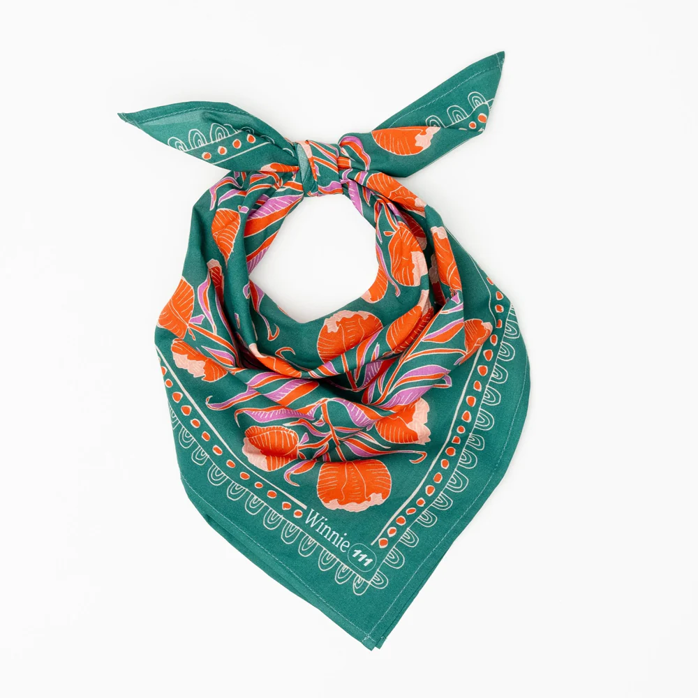 Winnie Screenprinted Bandana - 22" - Image 2
