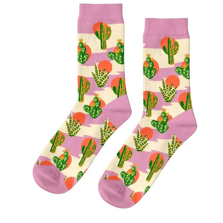 Women's Cactus Sunset Socks