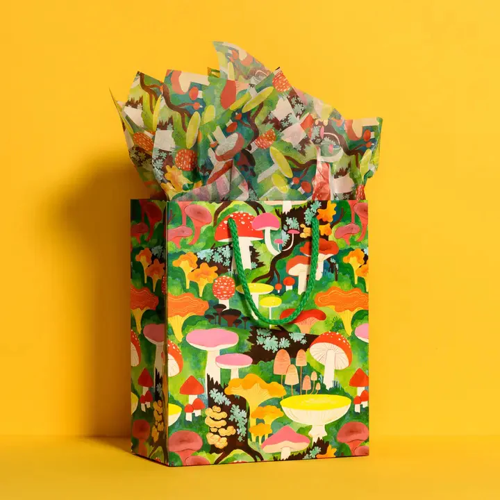 Woodland Mushrooms Tissue Paper - Image 3