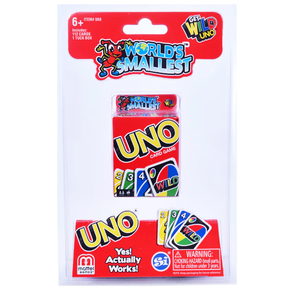 World's Smallest Game- Uno