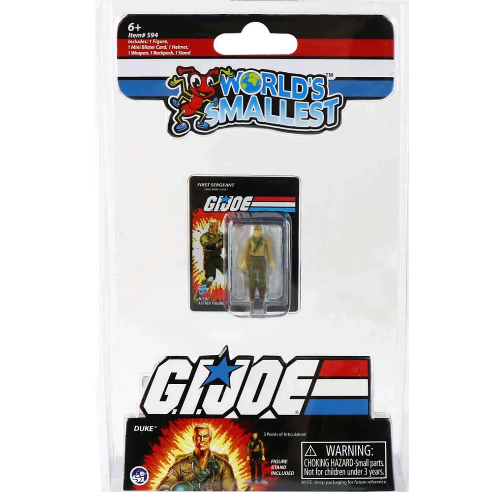 World's Smallest Micro Figure - GI Joe Vs Cobra