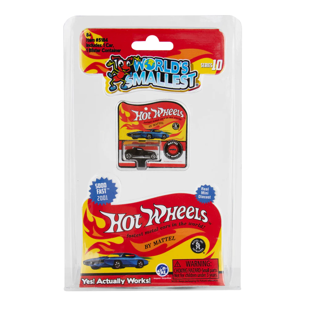 Worlds Smallest Toy - Hot Wheels Series 10