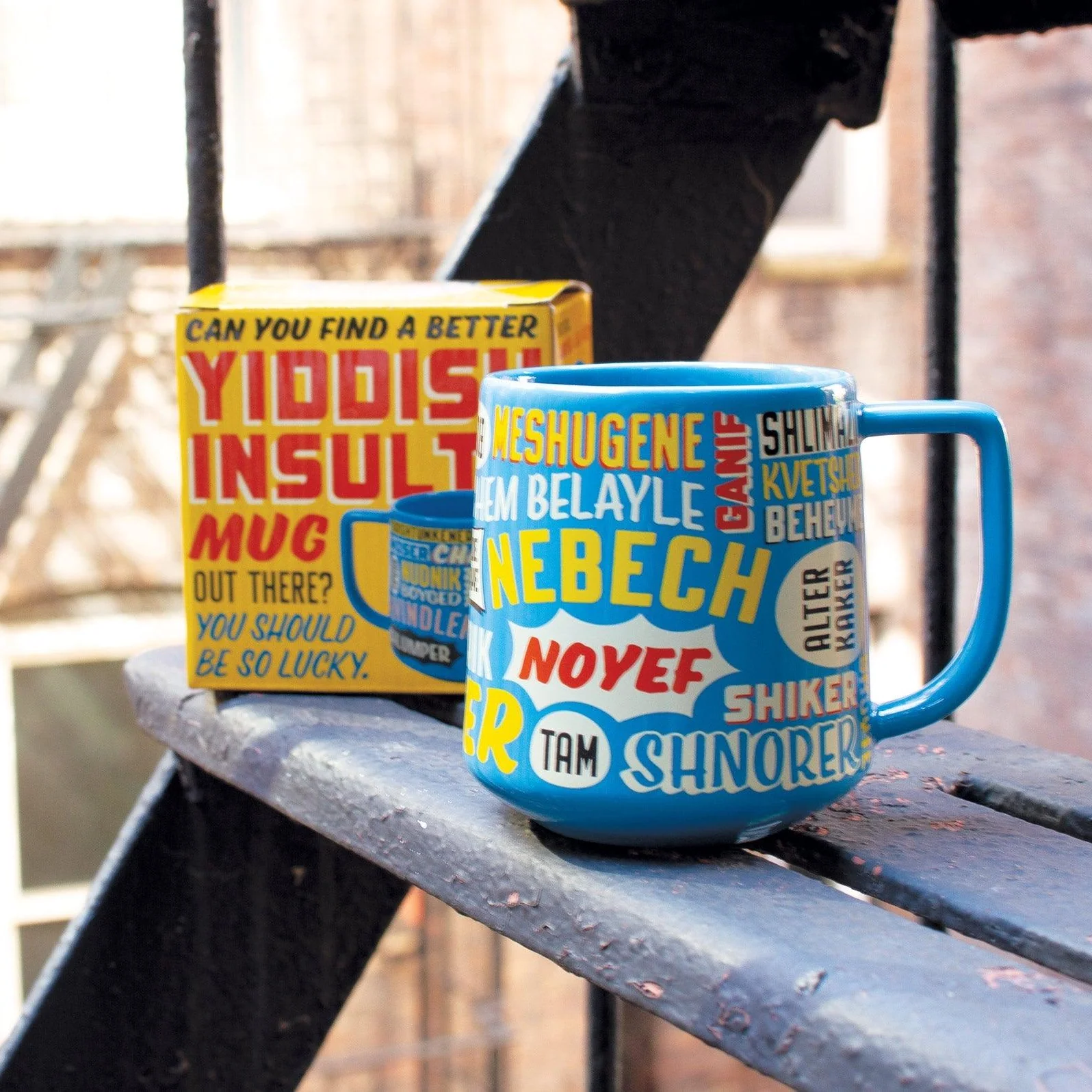 Yiddish Insults Coffee Mug - Image 4