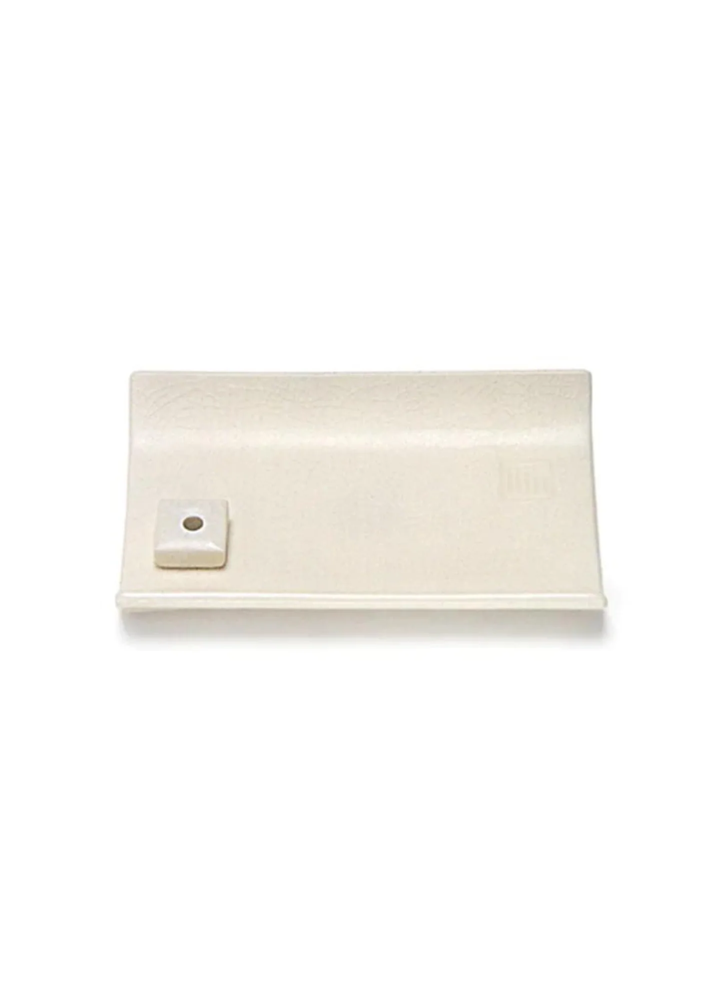 Yukari Incense Burner - White Ceramic Plate