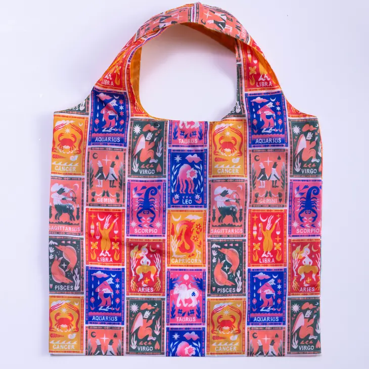 Zodiac Art Sack - Reusable Tote Bag