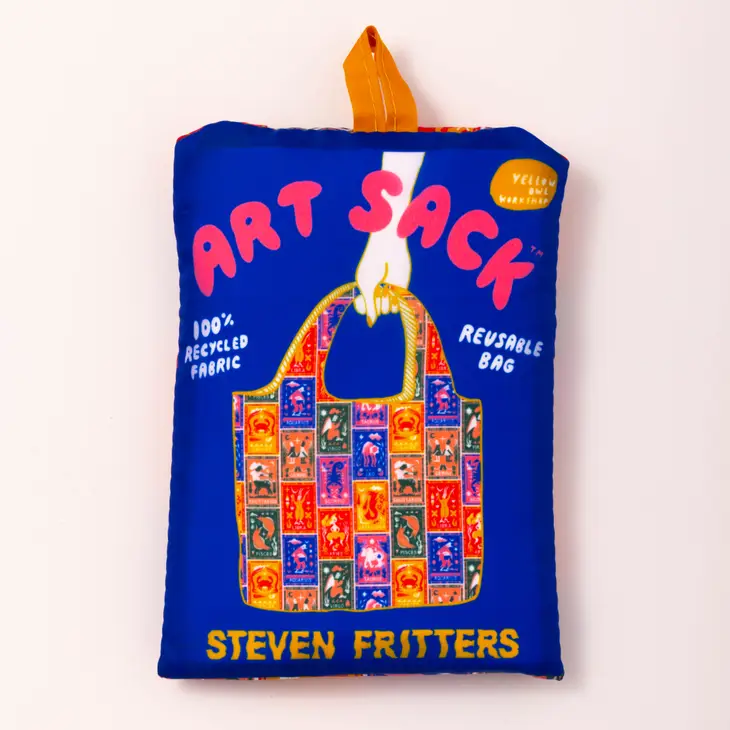 Zodiac Art Sack - Reusable Tote Bag - Image 2