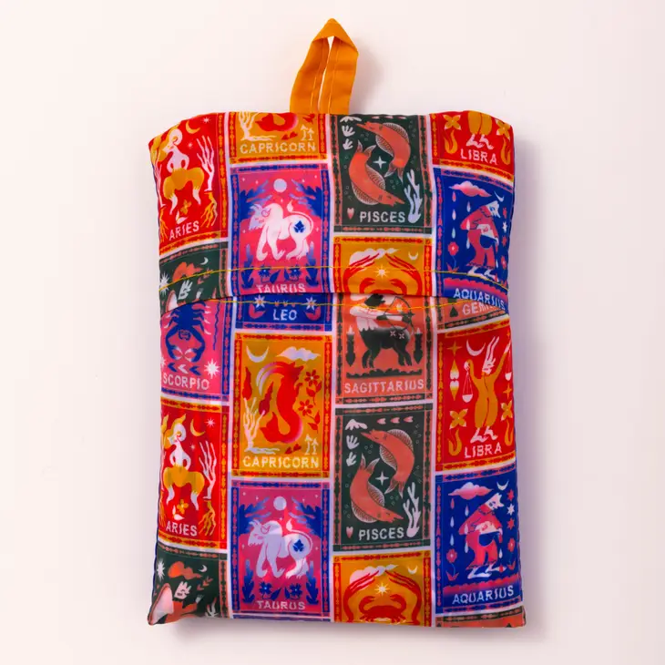Zodiac Art Sack - Reusable Tote Bag - Image 3
